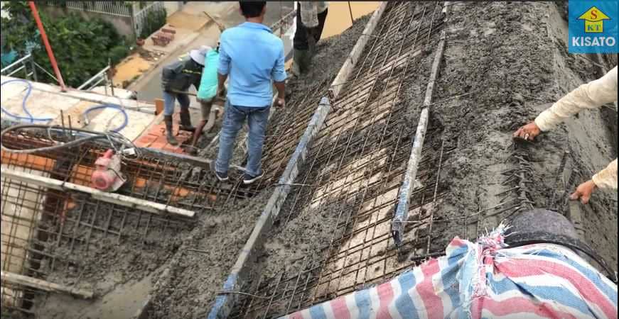 Kinh nghiệm thi công mái Thái đổ bê tông
